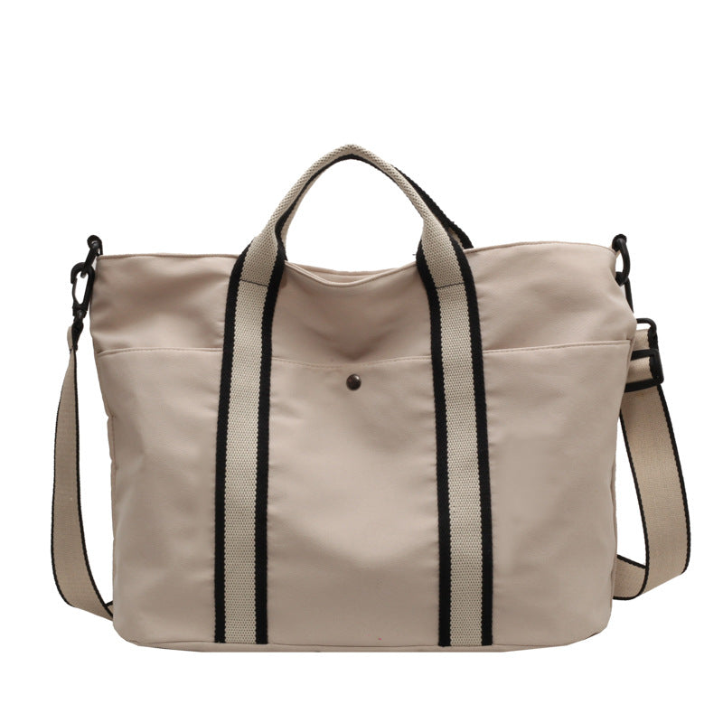 Women's Large Capacity Portable Shopping Versatile Canvas Women's Shoulder Bag