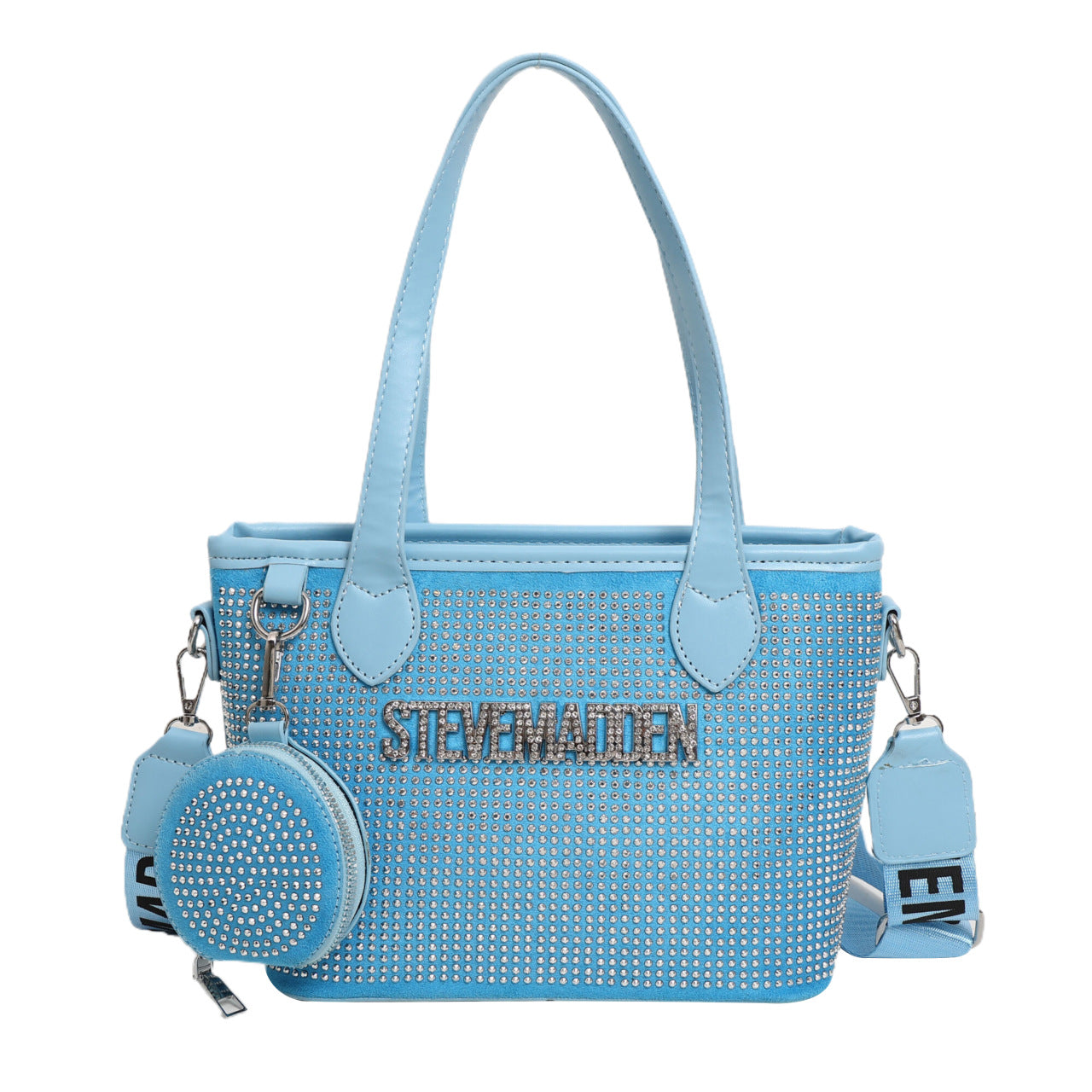 Fashion Simple Popular Rhinestone Letters High Crossbody Bags