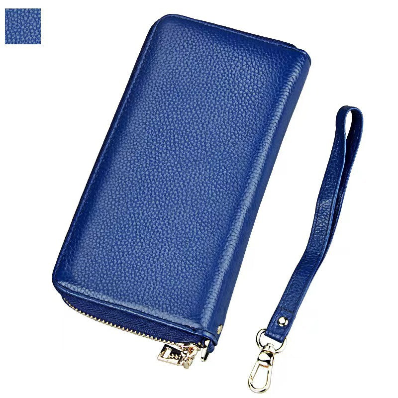 Women's Genuine Leather Long High-grade Short Ladies Wallets