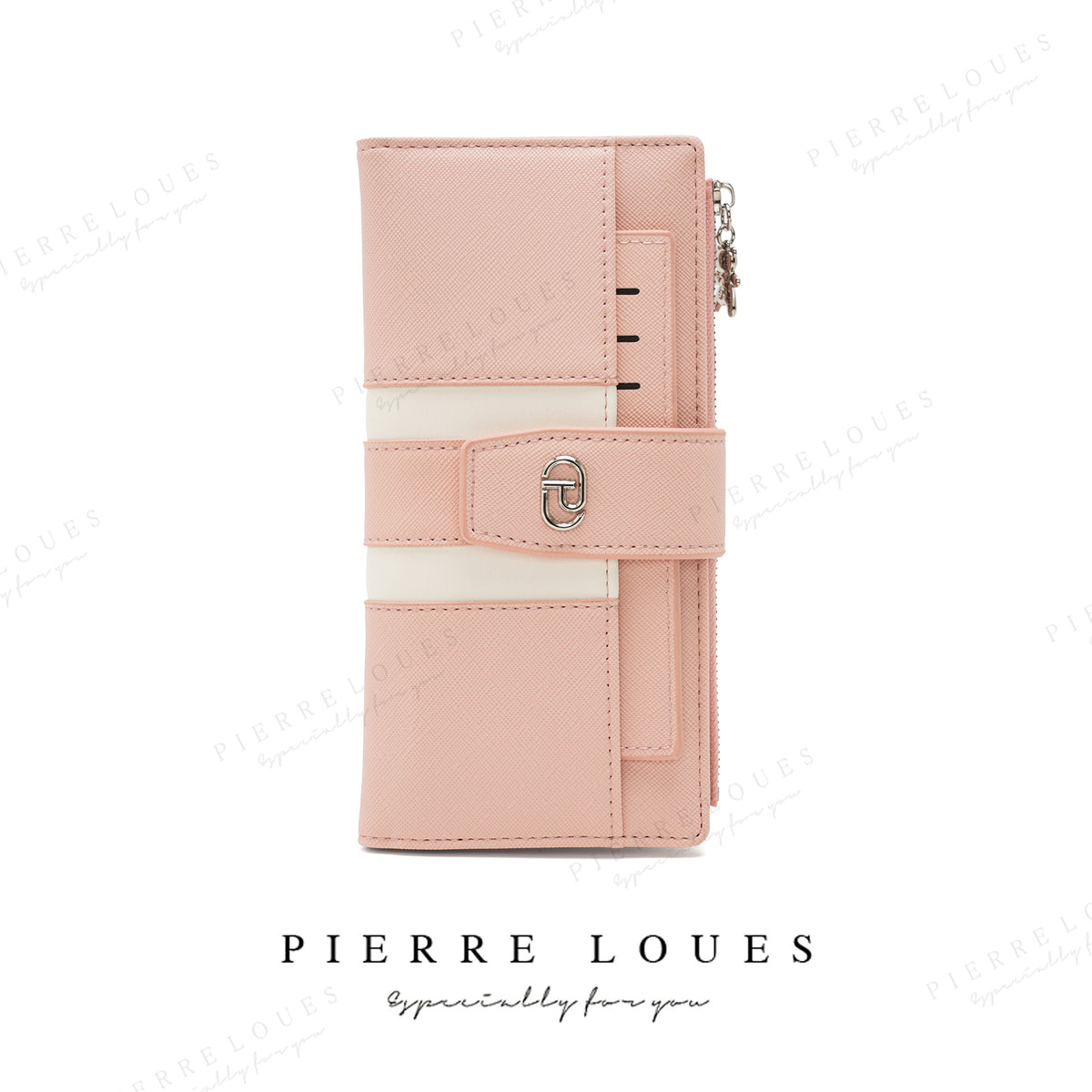 Women's Affordable Luxury Fashion Simple Contrast Color Metal Ladies Wallet