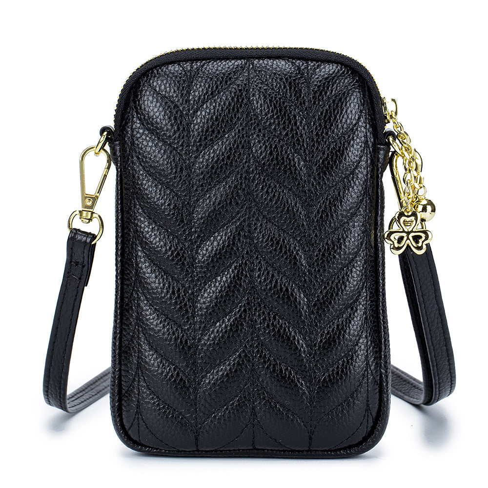 Leather Mobile Trendy Soft Leisure Mini Phone Bags