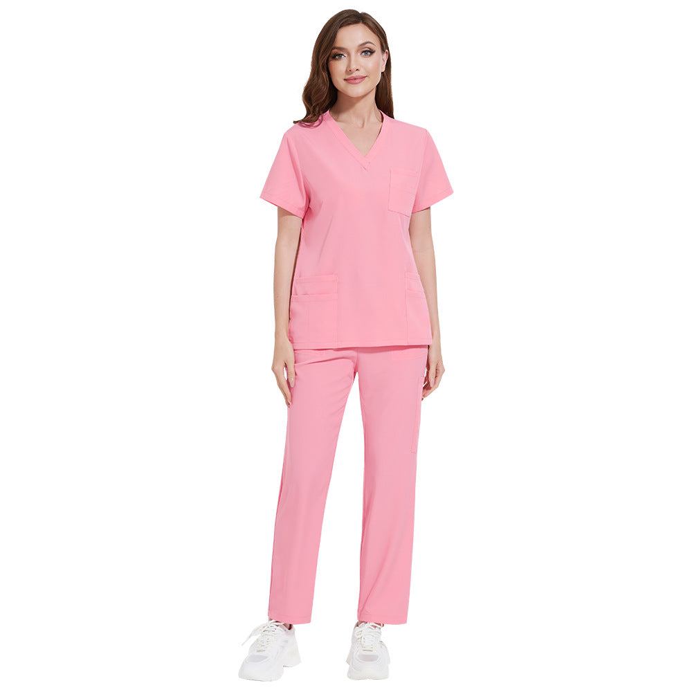 Multicolor Split Overalls Protective Business Work Clothes Technician's Uniform
