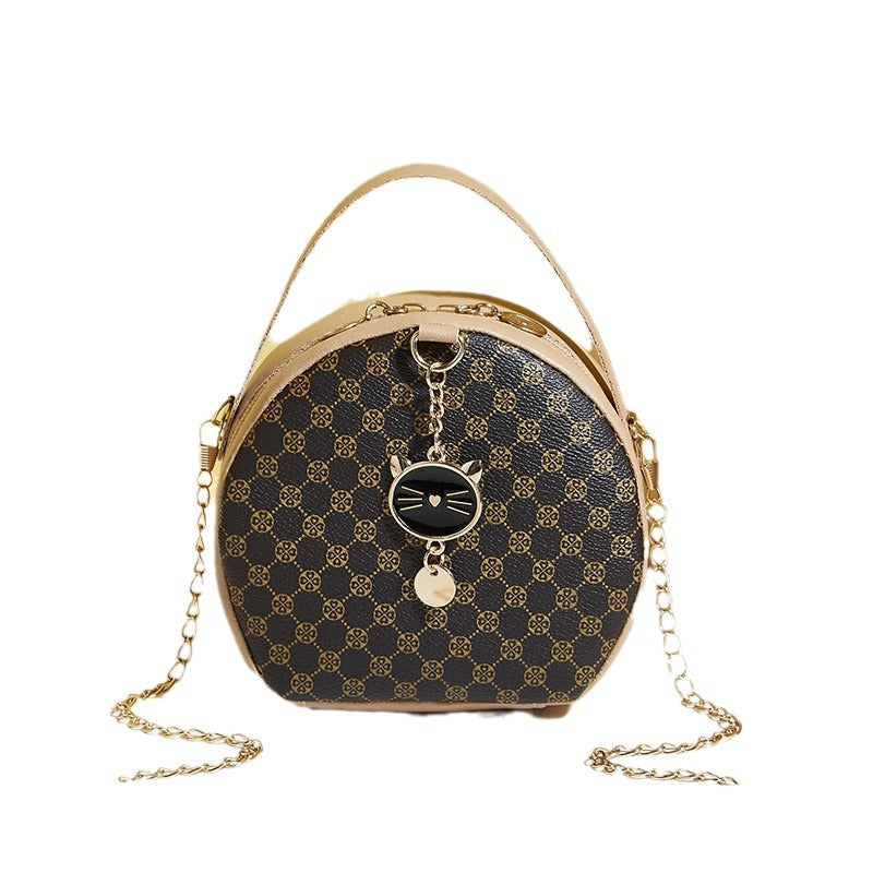 Pattern Cloth Round Simple Pouch Printing Bags