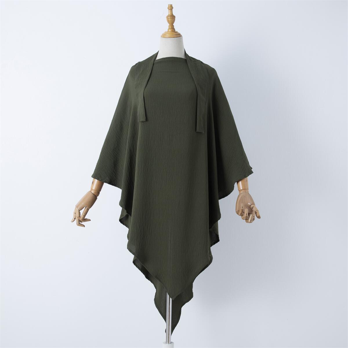Durable Trendy Solid Color Headscarf Big Clothing
