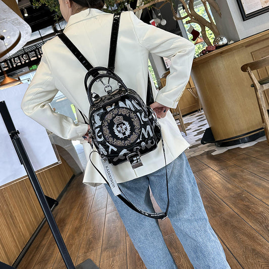 Women's Fashion High Sense Western Style Backpacks
