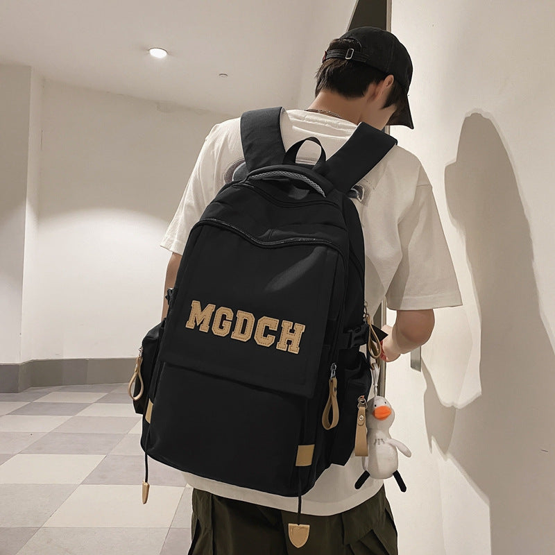 Male Junior High Fashion Cool College Backpacks