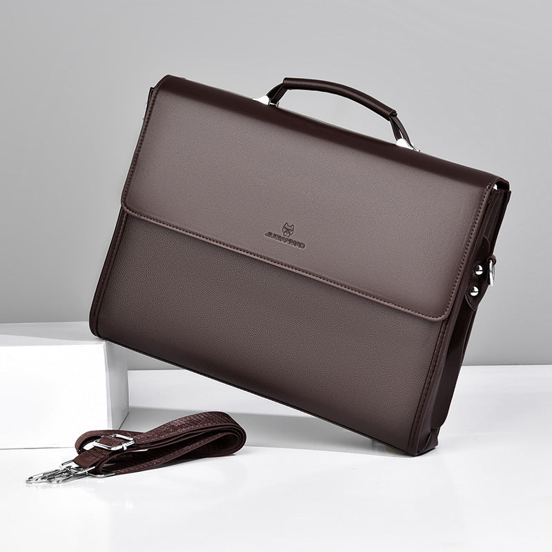 Graceful Elegant Business Office Large Capacity Men's Briefcases