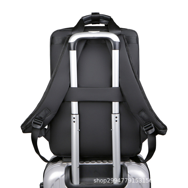 Elegant Large Capacity Male Printed Computer Backpacks