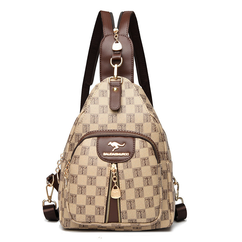 Women's Fashion Glamorous Comfortable Kangaroo Letter Waist Packs