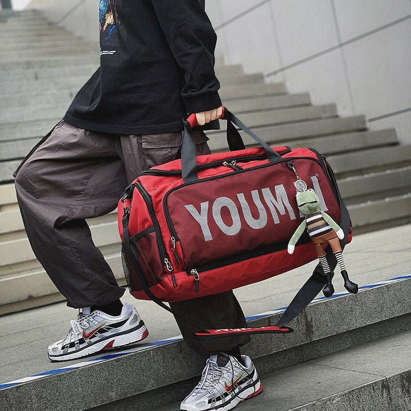 Dry Wet Separation Male Training Large Travel Bags