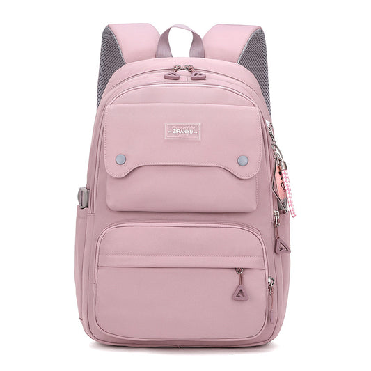 High Female Large Capacity Primary Grade To Printable Elementary School Students' Schoolbags