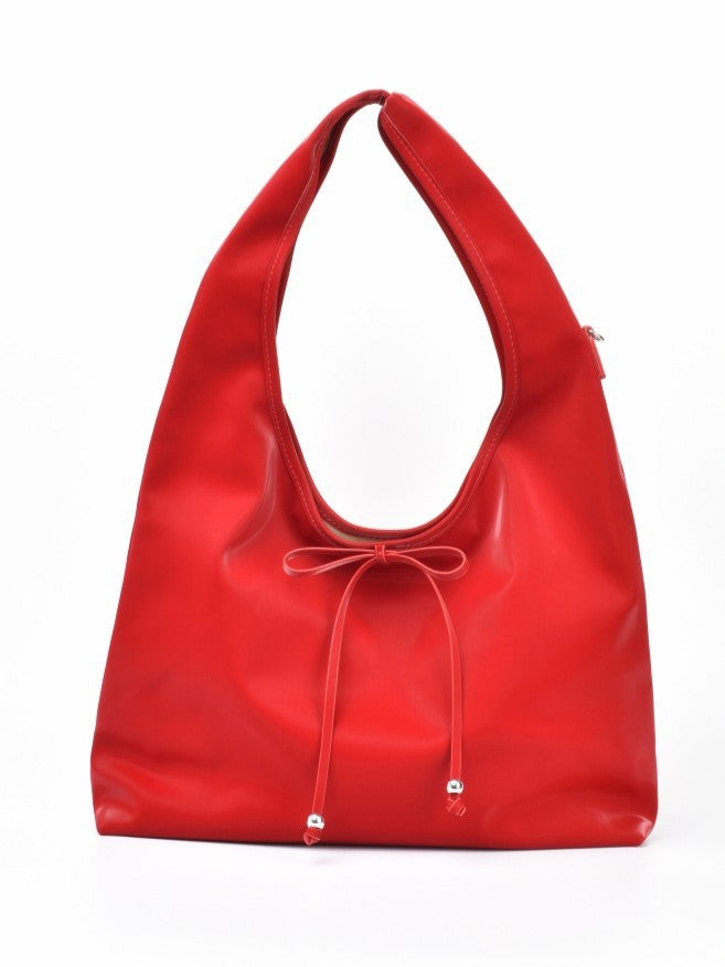 Women's Soft Surface Vertical Model In Shape Women's Shoulder Bag