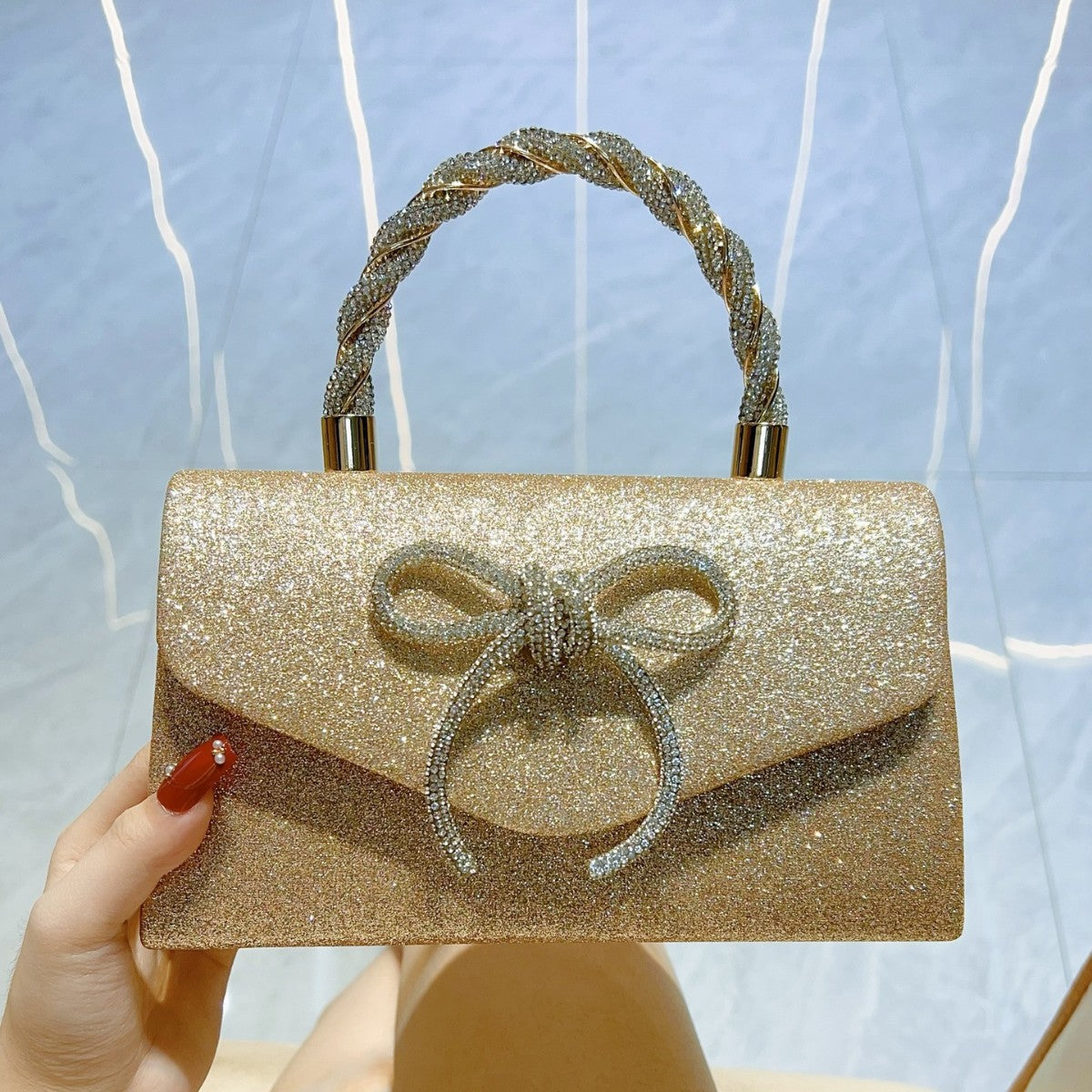 High-grade Banquet Dress Clutch Fashion Diamond Handbags