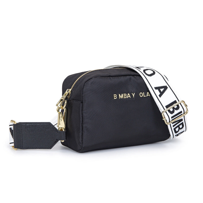 Stylish Women's Spanish Detachable Strap Letter Shoulder Bags