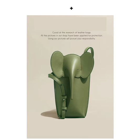 Autumn Genuine Leather Elephant High-grade Mini Bags