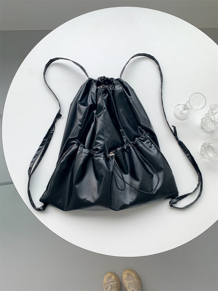Sier Female Class Large Capacity Drawstring Backpacks