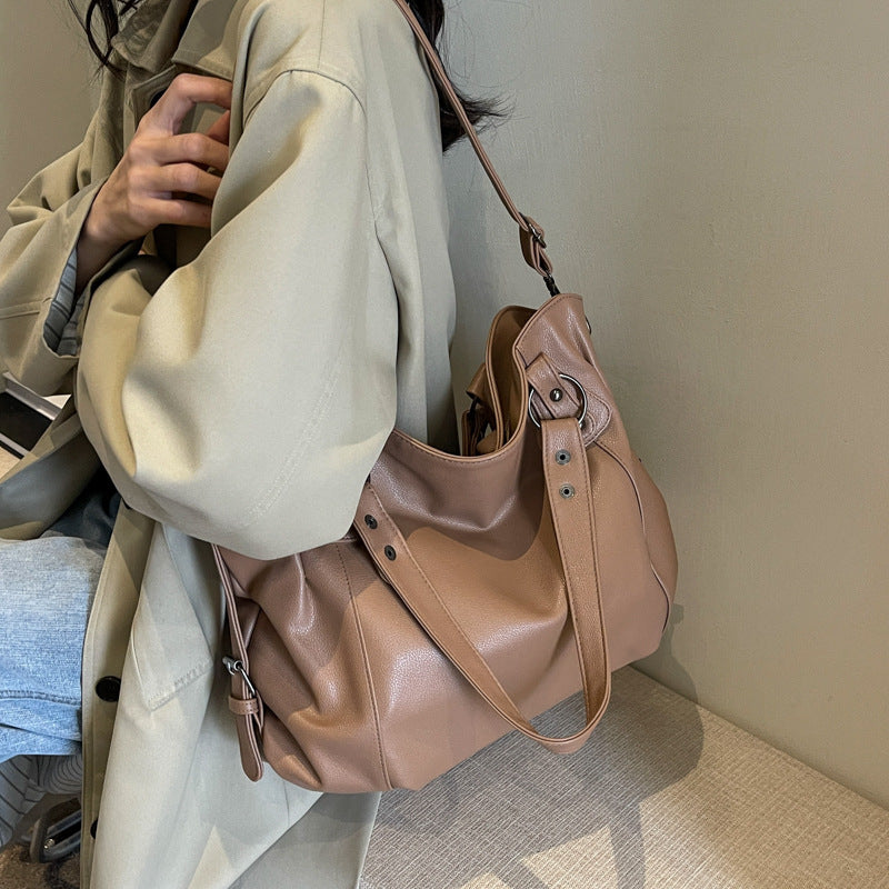 Retro Korean Style Large Capacity Fashion Crossbody Bags