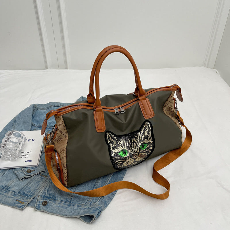 Women's Portable Large Capacity Oxford Cloth Travel Bags