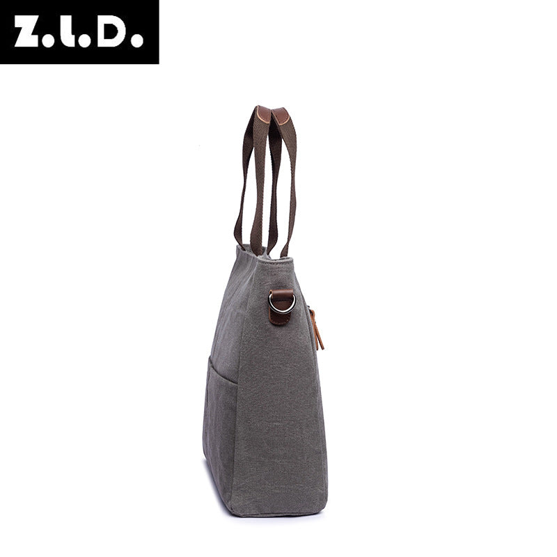 Women's Stylish Beach Fashion Mummy Canvas Shoulder Bags