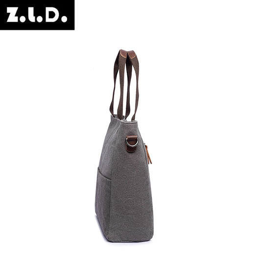 Women's Stylish Beach Fashion Mummy Canvas Shoulder Bags