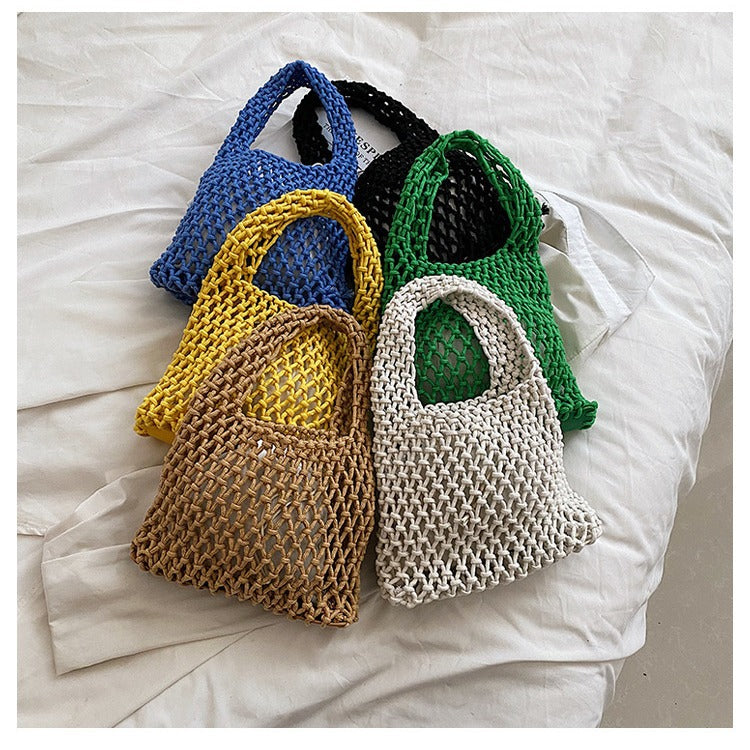 Women's Korean Style Fashionable Stylish Hollow Wrist Handmade Women's Handbag