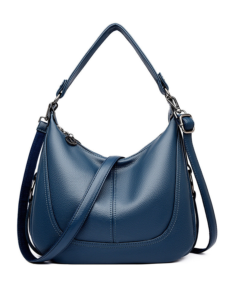 Women's High-grade Large Capacity Soft Leather Crossbody Bags