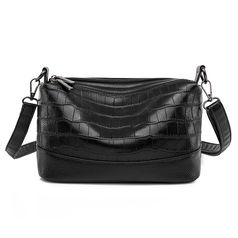 Women's Pattern Mother Fashionable Simple Large Capacity Crossbody Bags