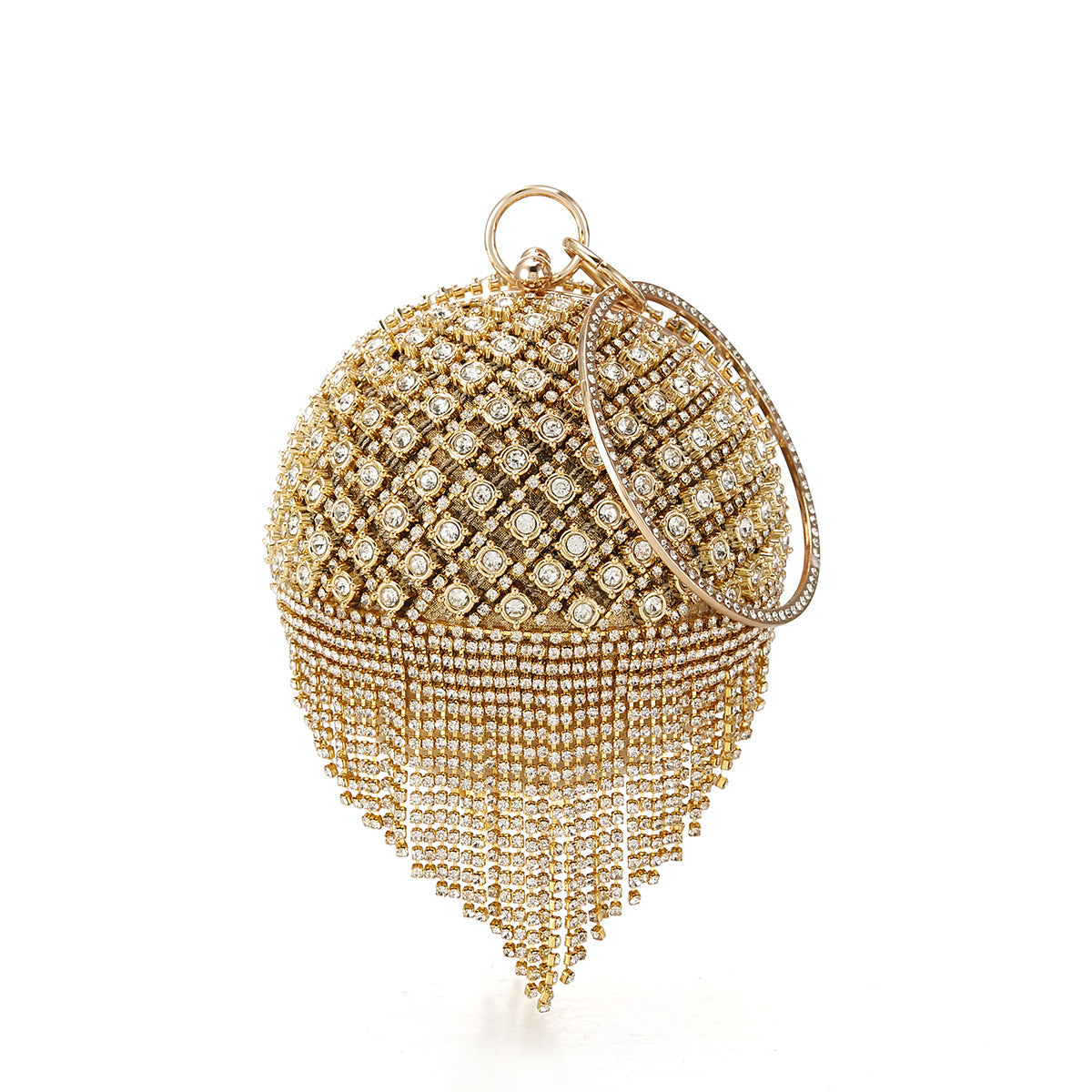 Women's Dinner Portable Clutch Spherical Source Purses