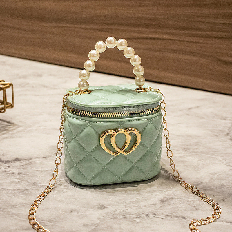 Women's Fashion Mini Rhombus Gel Pairs Of Bags