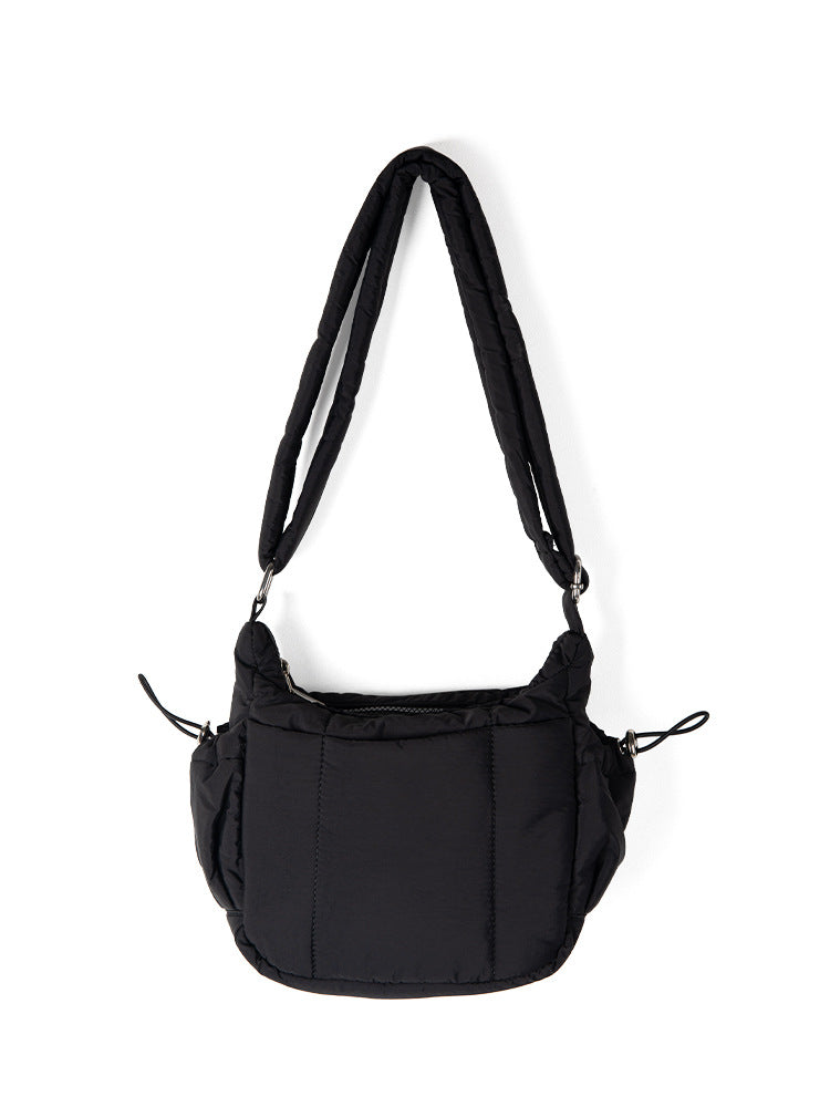 Women's Cloud Large Capacity Design Cotton Clothing Crossbody Bags