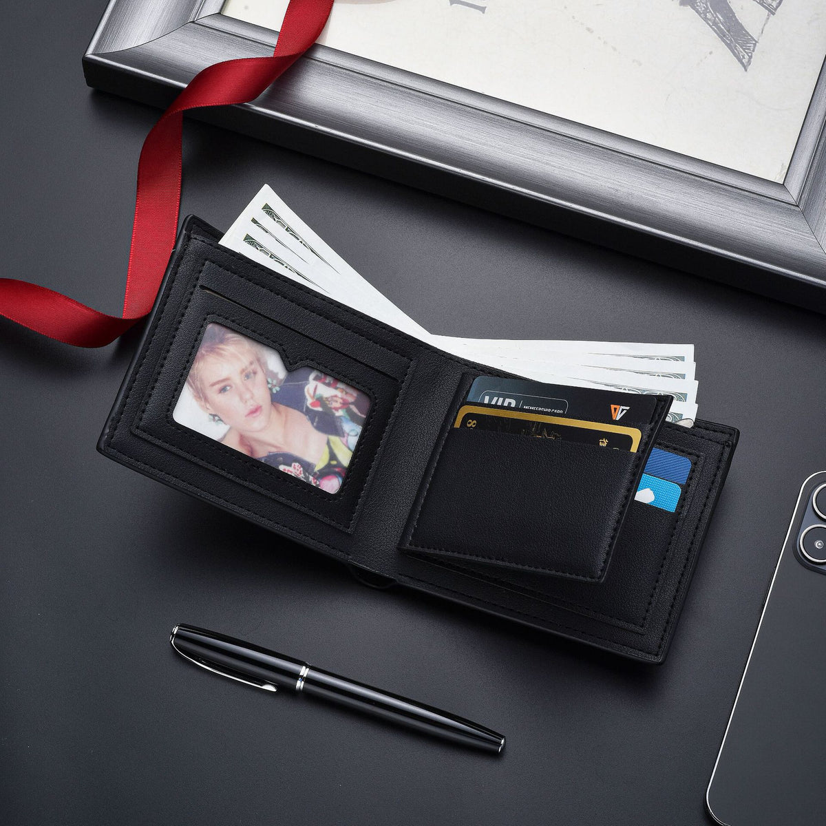 Men's Short Business Simplicity Fashion Soft Leather Men's Wallet