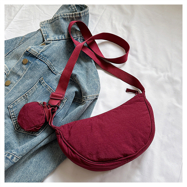 Women's Dumpling Summer Four Canvas Mobile Niche Bags