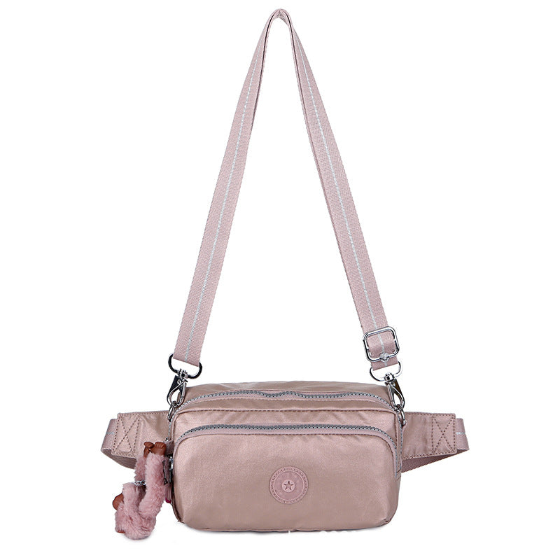 Women's & Men's & Monkey Light Canvas Fashion Trendy Waist Packs