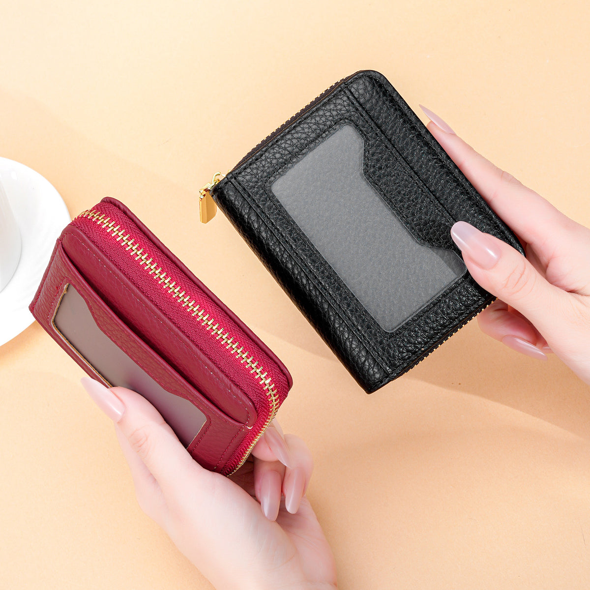 Women's Simple Korean Style Short Multiple Slots Ladies Wallet