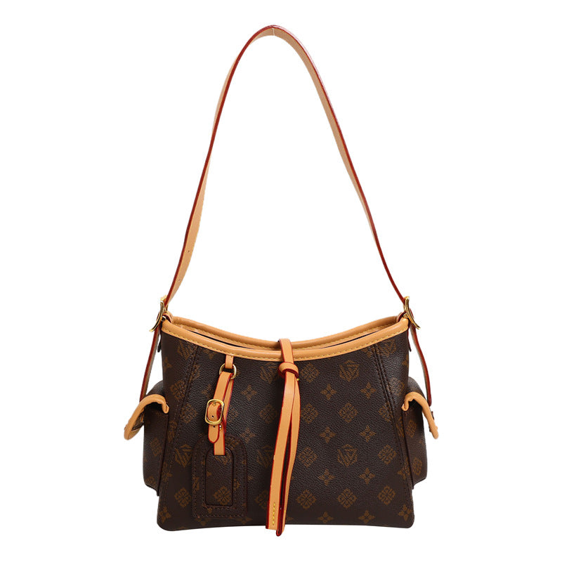 Light Luxury Airport Underarm Large Capacity Bags