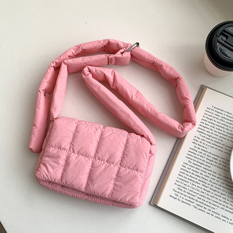 Down Niche High Sense Klein Blue Crossbody Bags