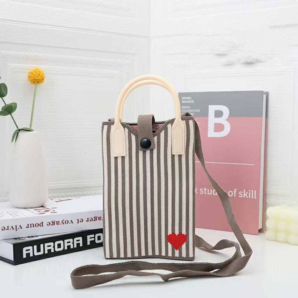 Mobile Versatile Personality Cartoon Cute Lady Hand Bags
