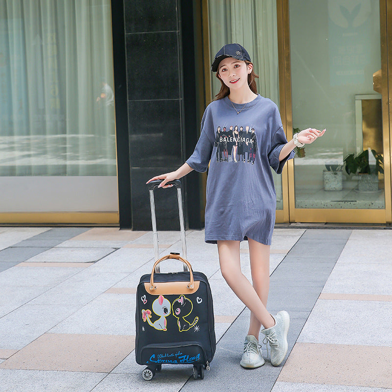 Women's & Men's & Hand-held Short-distance Boarding Aluminum Alloy Travel Bags