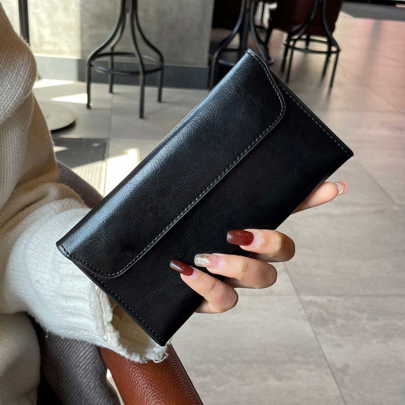 Women's Genuine Leather Design Exquisite Large Capacity Ladies Wallet