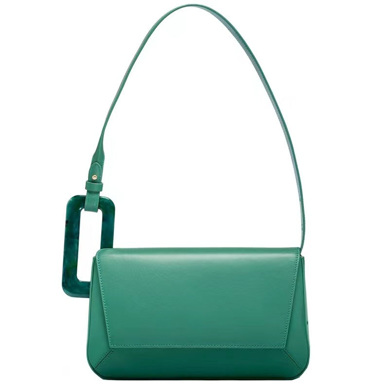 Women's Female Design Fashion Simple Trend Underarm Stitching Shoulder Bags