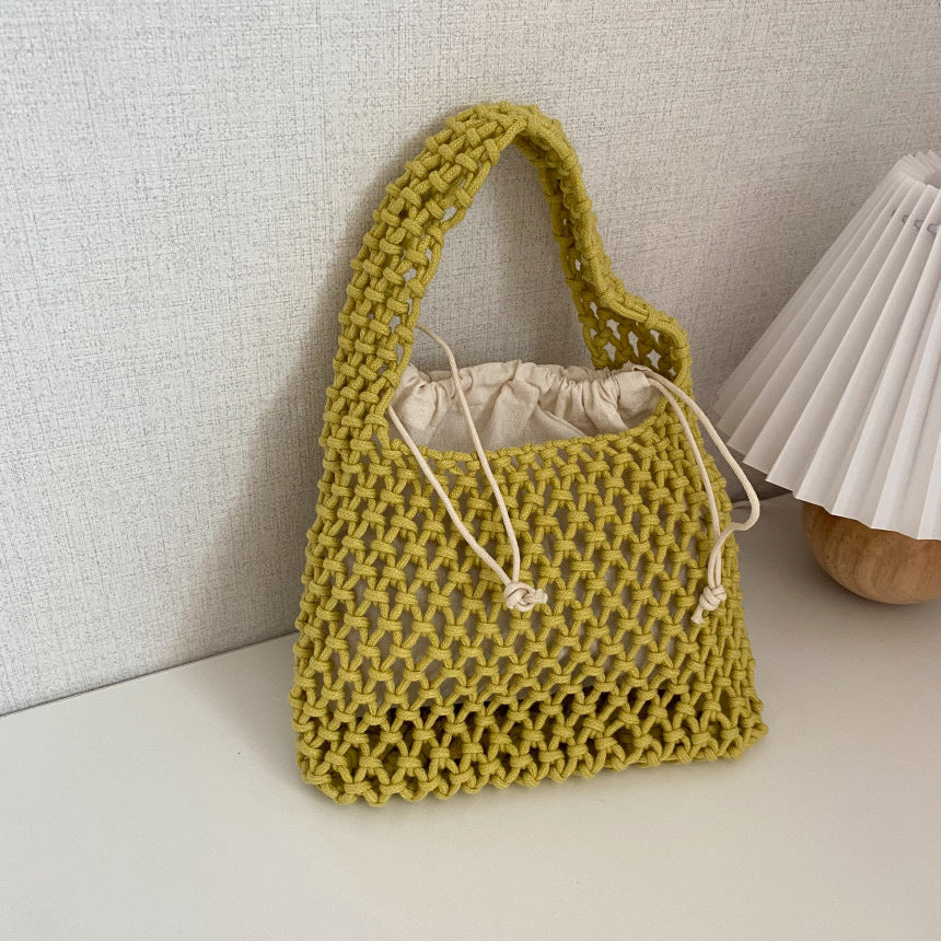 Women's Korean Style Fashionable Stylish Hollow Wrist Handmade Women's Handbag