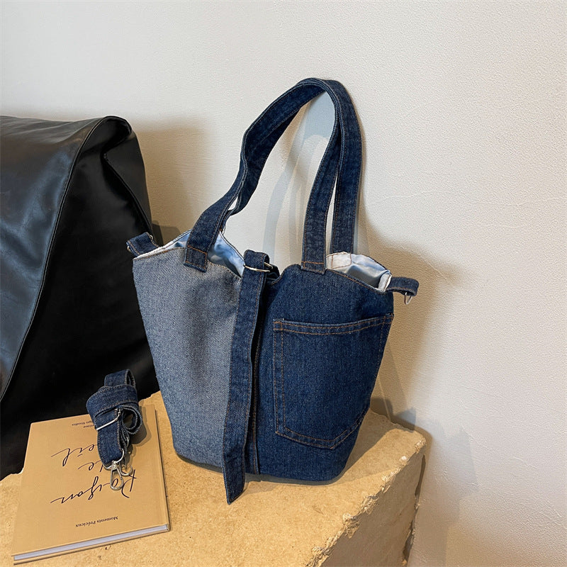 Slouchy Women's Denim Summer Niche Fashion Women's Shoulder Bag