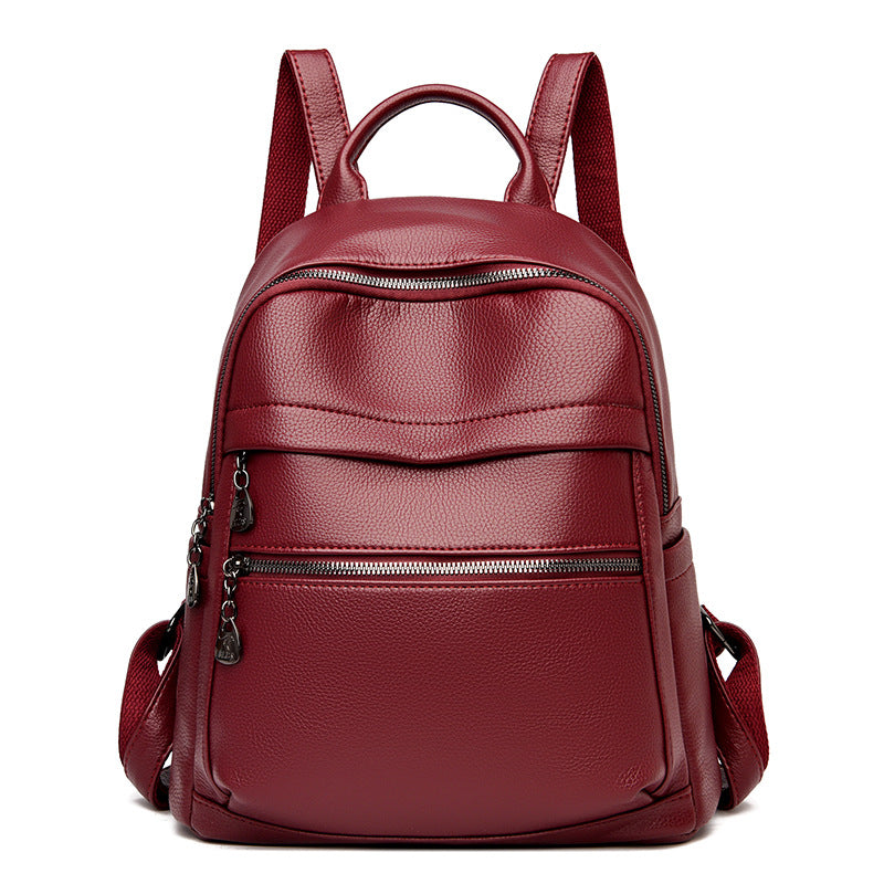 Women's Autumn Korean Style Leisure Trendy College Backpacks