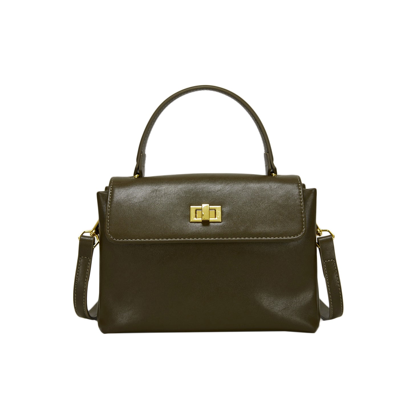 Women's Niche Texture Soft Cowhide Retro Versatile Handbags