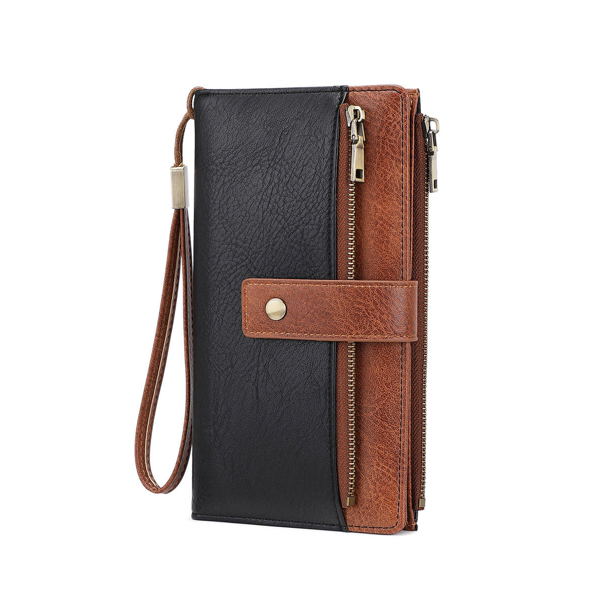Women's Retro Fashion Clutch Multiple Slots Long Ladies Wallet