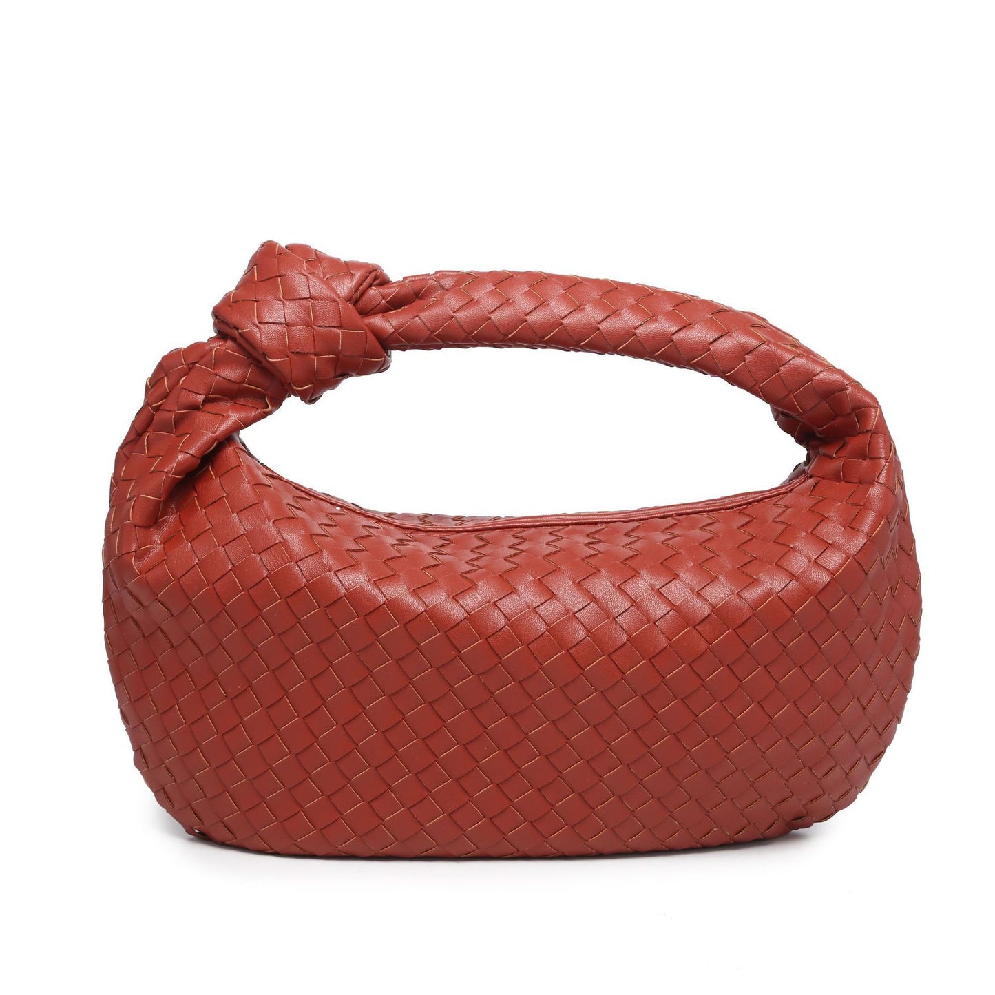 Women's Knotted Handmade Woven Capacity Hand Carrying Armpit Bags