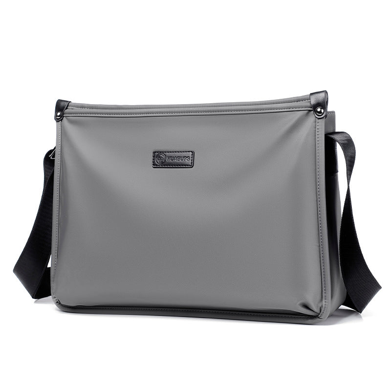 Men's Fashion Simple Business Document Waterproof Rucksack Men's Messenger Bags