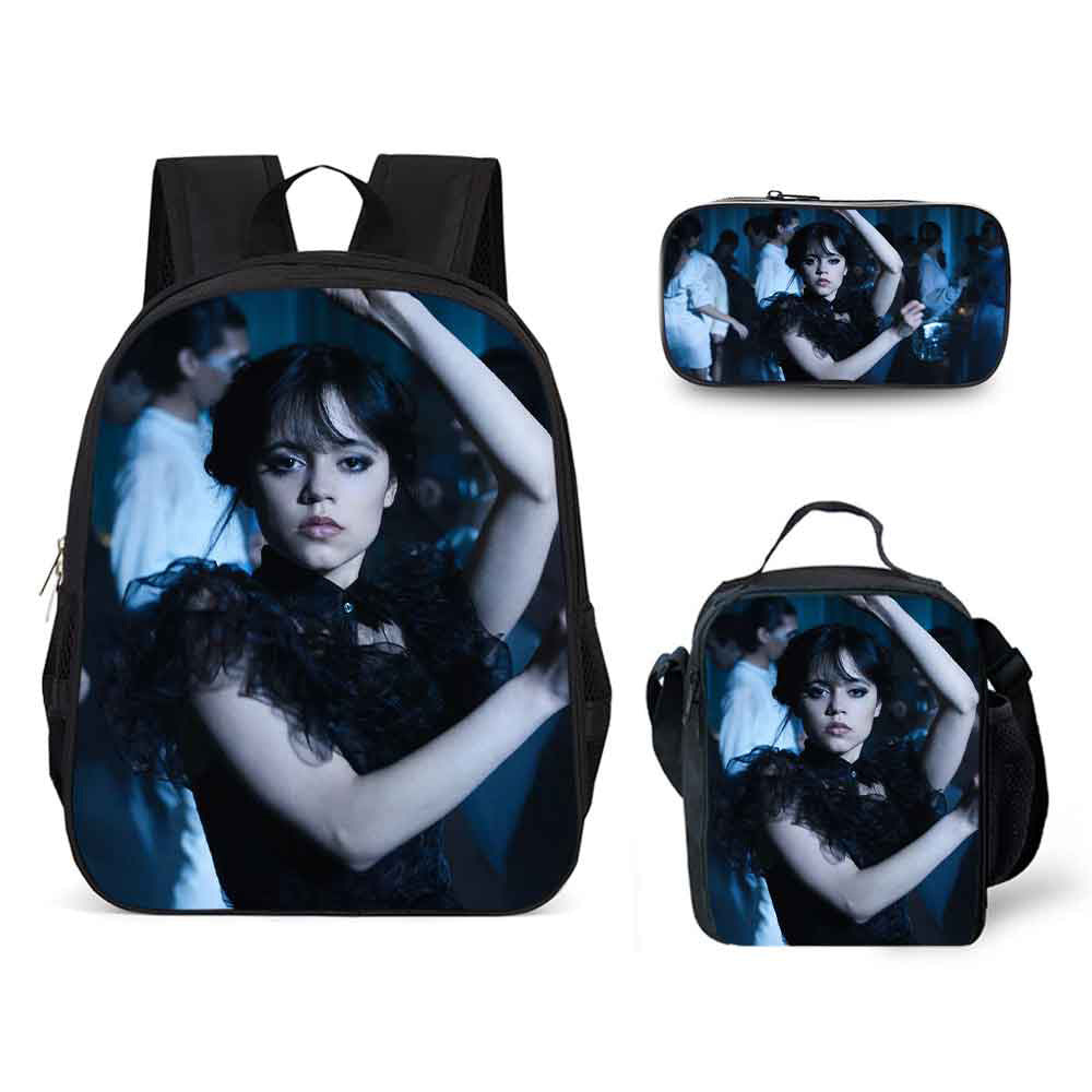 Children's Primary Pencil Lunch Three-piece Set Elementary School Students' Schoolbags