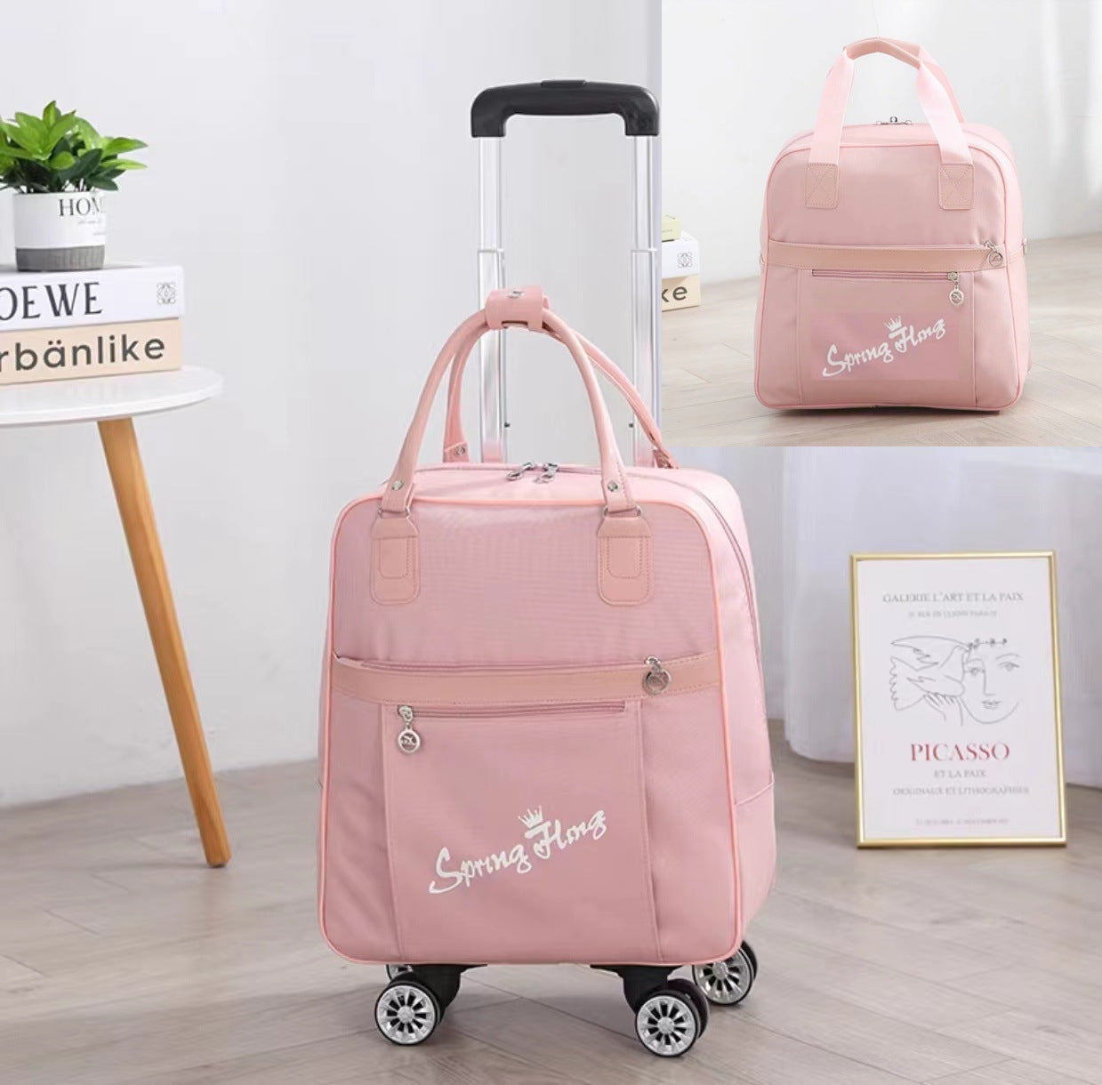 Fashion Lightweight Large Capacity Short Trip Travel Bags