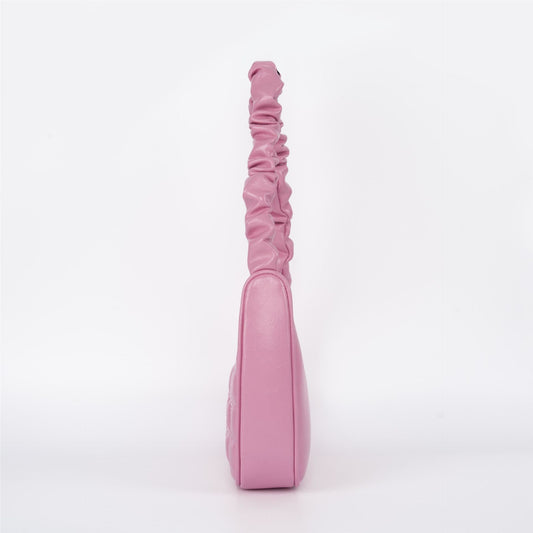 Women's Korean Minority Cloud Pleated Embroidered Underarm Armpit Bags